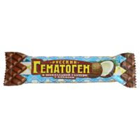 Гематоген `Русский` с кокосом в шоколадной глазури 40г N1 уп