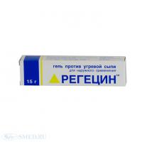 Регецин гель от угрей