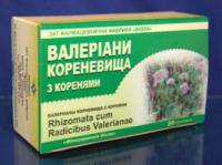 Валерианы корневища с корнями