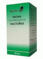 Пиона уклоняющегося настойка