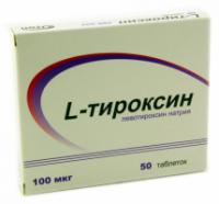 L-ТИРОКСИН ТАБ 50МКГ N50 УП КНТ-ЯЧ ПК 50*1