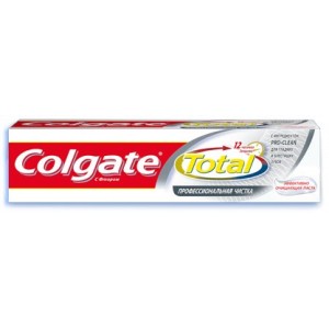 Colgate "Total" "Профессиональная чистка" Зубная паста