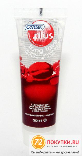 CONTEX "plus" Long love Гель-лубрикант (смазка) с охлаждающим эффектом