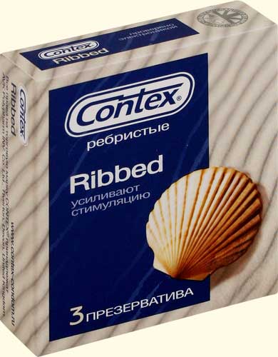 CONTEX Презервативы "Ribbed"